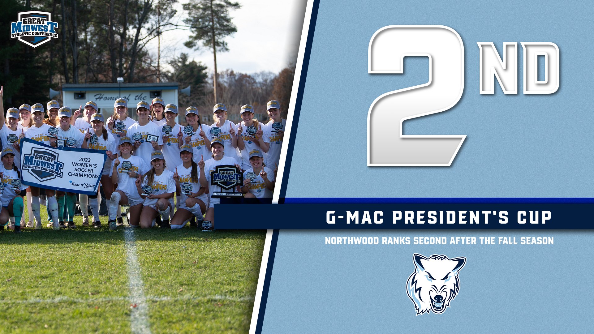 Northwood Athletics Ranks Second In Inaugural 2023-24 G-MAC President's Cup Standings