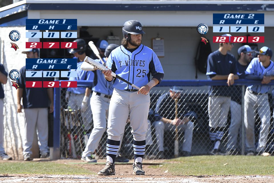 Baseball Earns Two Wins Over Saginaw Valley Out of Three Games On The Day, Taking Season Series