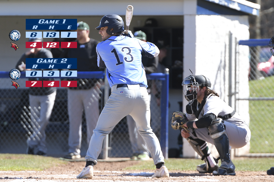 Baseball Claims Dramatic 6-4 Win Over Saginaw Valley in 13 Innings, Game Two Postponed