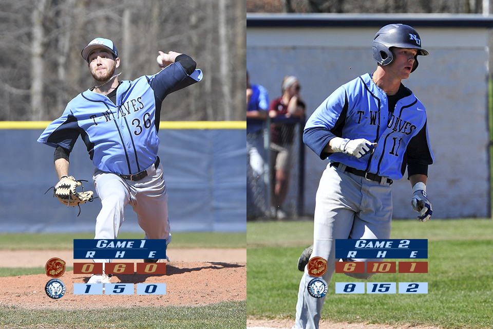 Baseball Sweeps Doubleheader Over Walsh; Sets New School Record For Wins