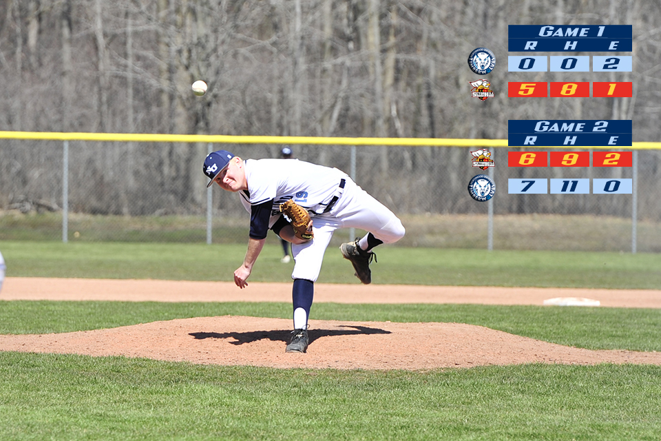 Baseball Splits Double Header Against Seton Hill; Completing a Walk-Off, Come-From Behind Win in Game Two