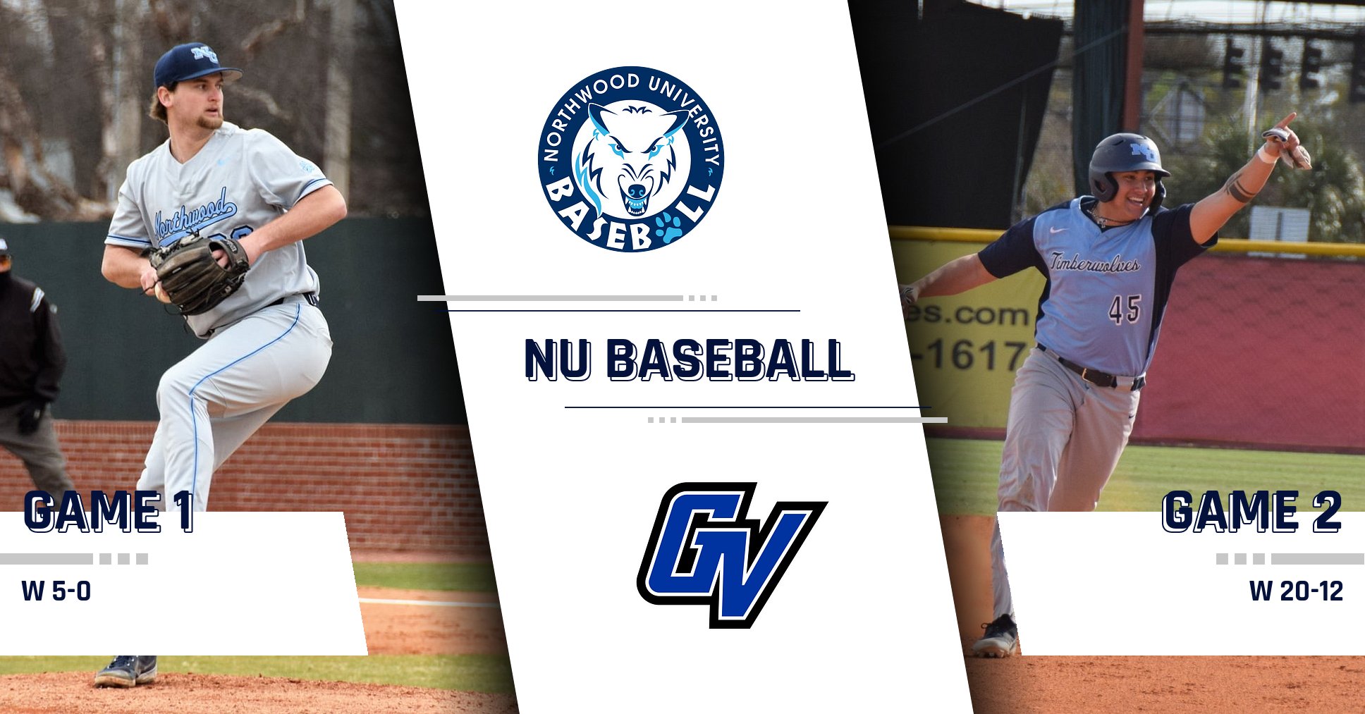 #21 Baseball Sweeps Grand Valley State