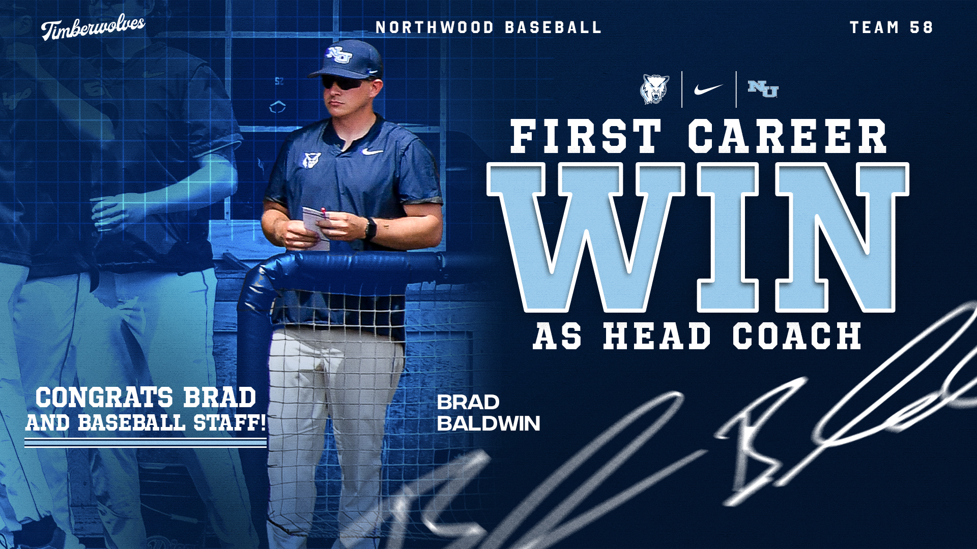 Brad Baldwin Earns First Career Win As Baseball Downs Winona State 13-8 In 12 Innings