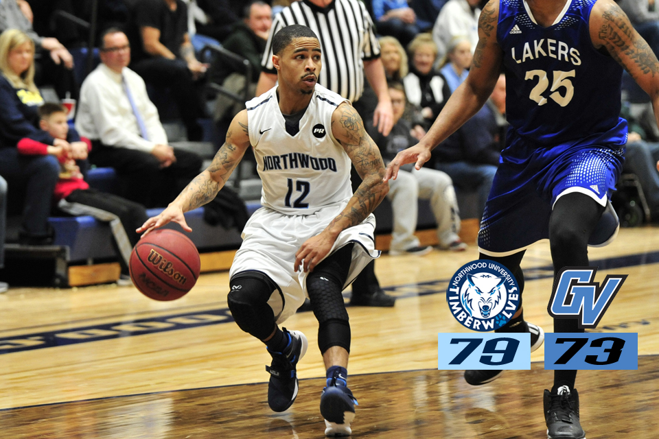 Men's Basketball Defeats Grand Valley State 79-73