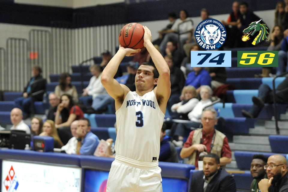 Men's Basketball Claims 74-56 Win Over Tiffin
