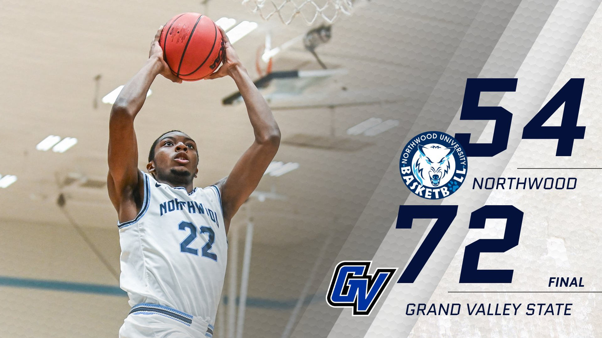 Men's Basketball Falls To Grand Valley State 72-54