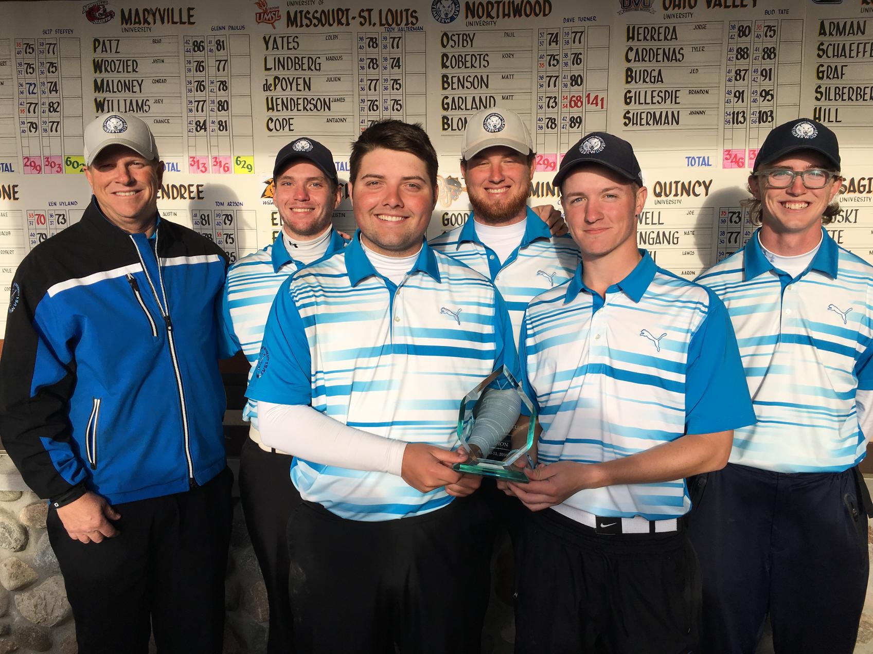 Men's Golf Wins Purgatory Regional Tournament