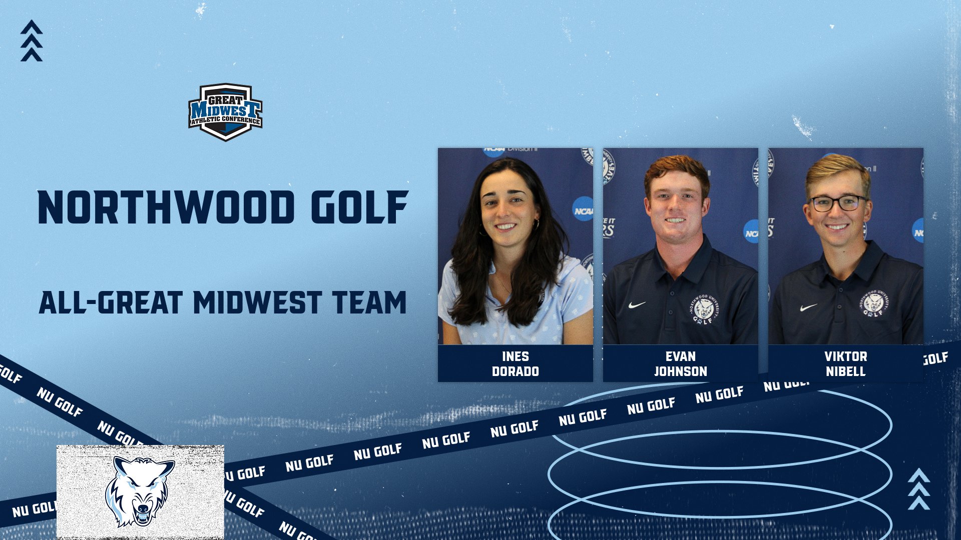 Men's and Women's Golf Recognized On The All-Great Midwest Teams