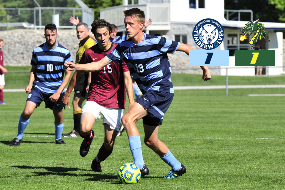 Men's Soccer Plays Tiffin to 1-1 Draw