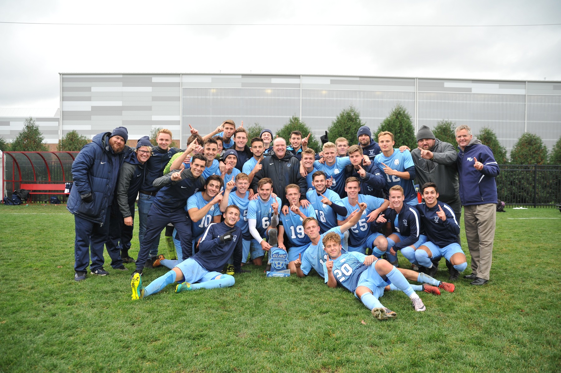 GLIAC CHAMPIONS! Men's Soccer Shuts Out No. 16 Saginaw Valley 1-0 For League Title