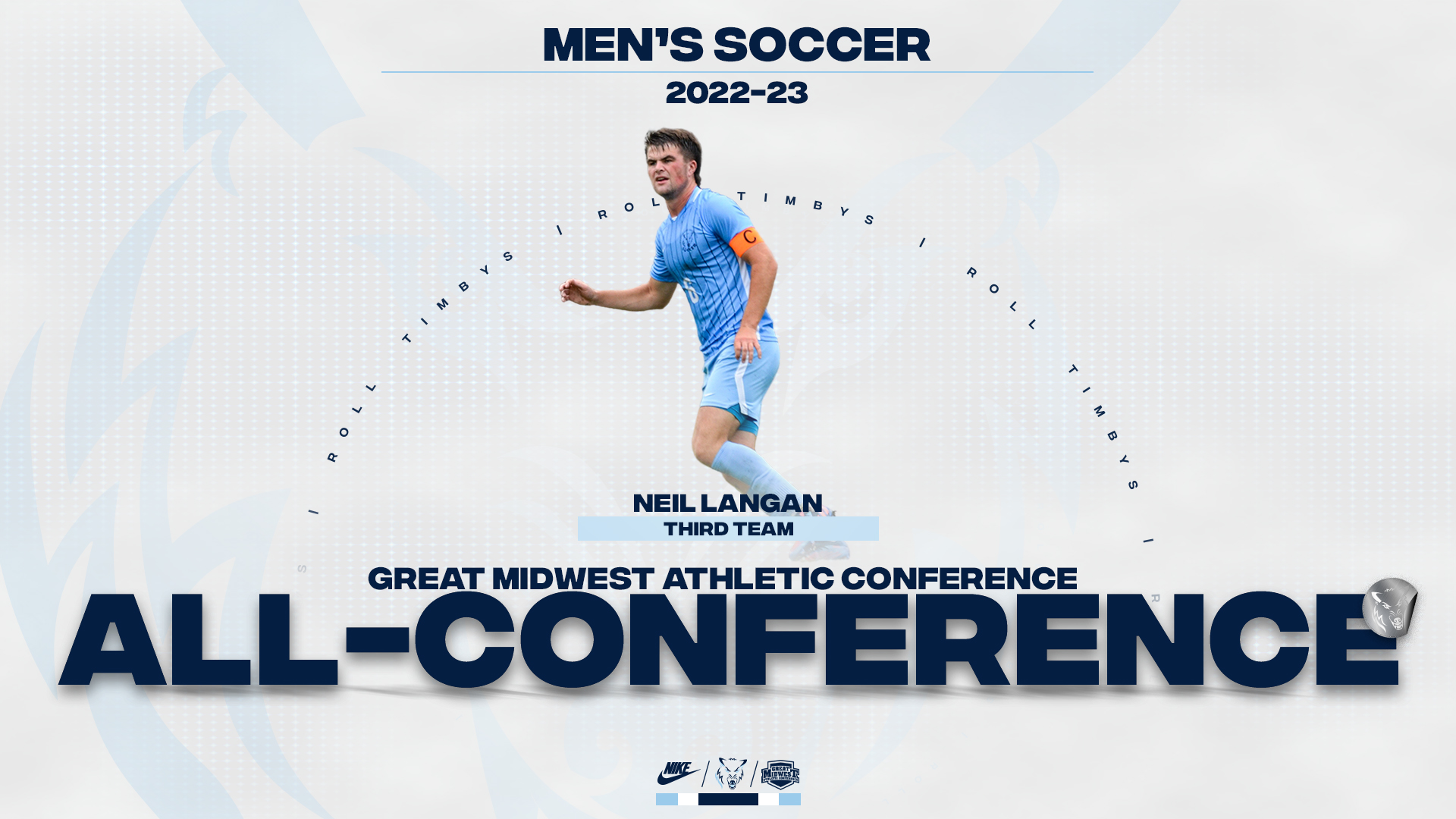 Langan Earns Third Team All-Conference For Men's Soccer