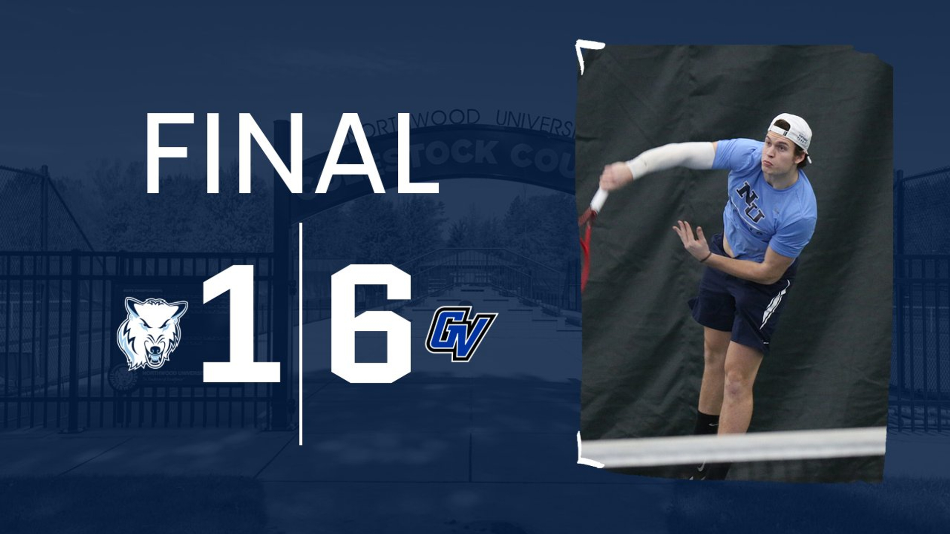 Men's Tennis Falls To Grand Valley State 6-1