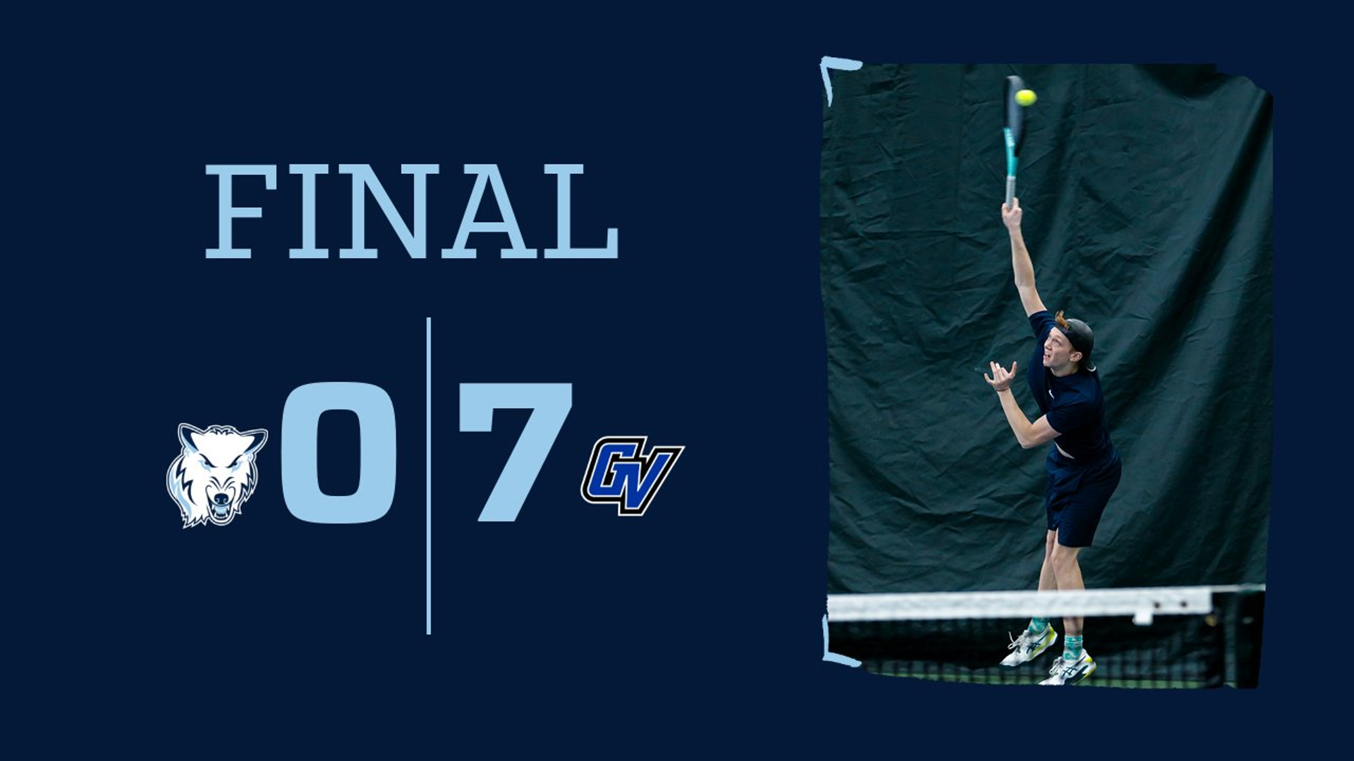 Men's Tennis Drops Match to Grand Valley