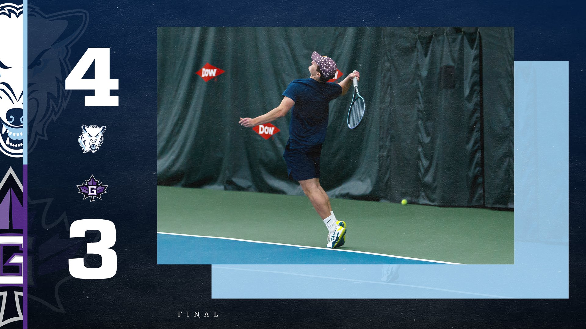 Men’s Tennis Picks up Their Second Win of the Season