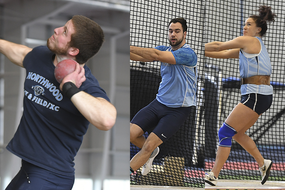 Track and Field Competes At Two Events; Evans and D'Almeida Earn First Place Honors