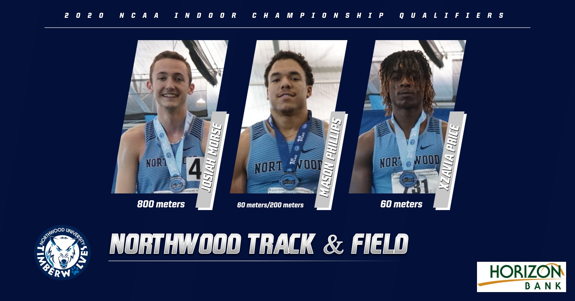 Men's Track & Field Sends Three To NCAA Division II Indoor Championships