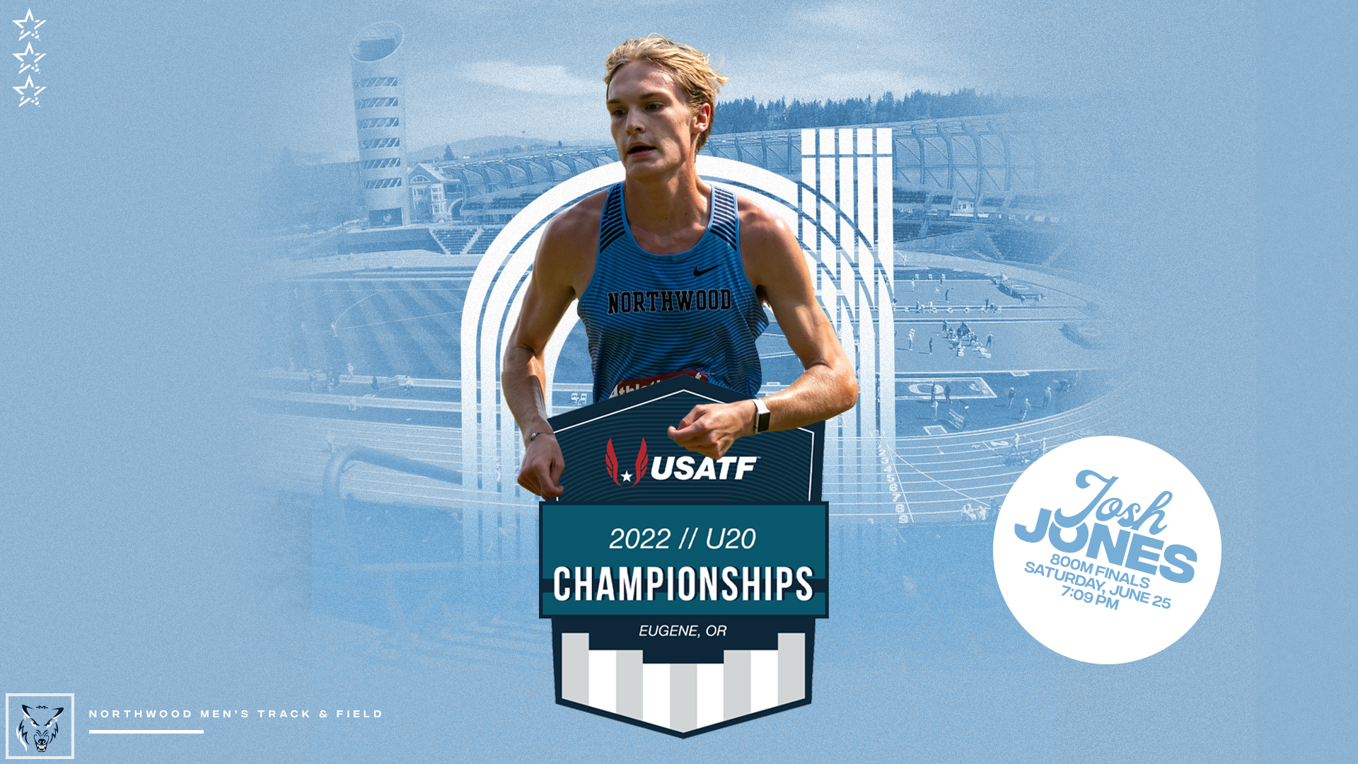 Josh Jones Is Set To Represent Northwood At The U20 U.S. Track & Field Championships