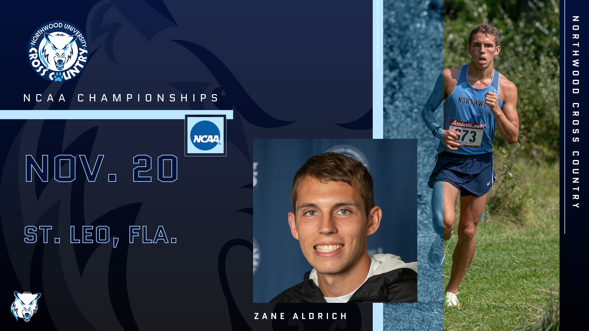 Zane Aldrich Competes At NCAA Cross Country Championships
