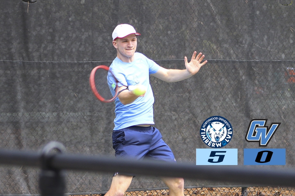Men's Tennis Moves To GLIAC Tournament Finals With 5-0 Win Over Grand Valley State
