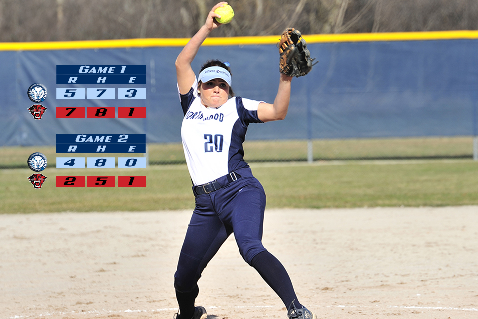 Marissa Tiano picked up a win in game two in the circle for Northwood