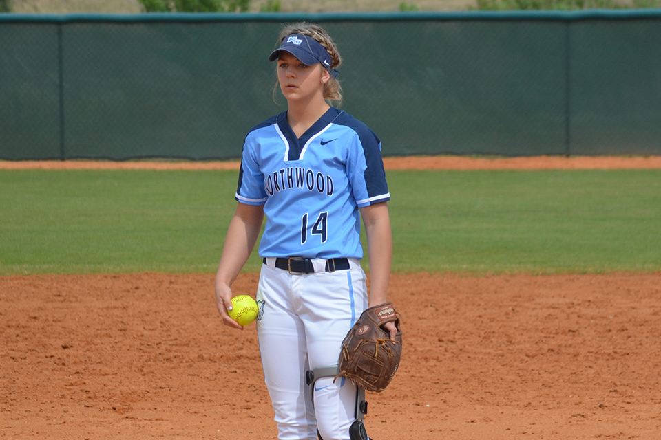 Softball's Taylor Wright Ties School Record For Strikeouts In A Game - NU Wins Pair In Florida