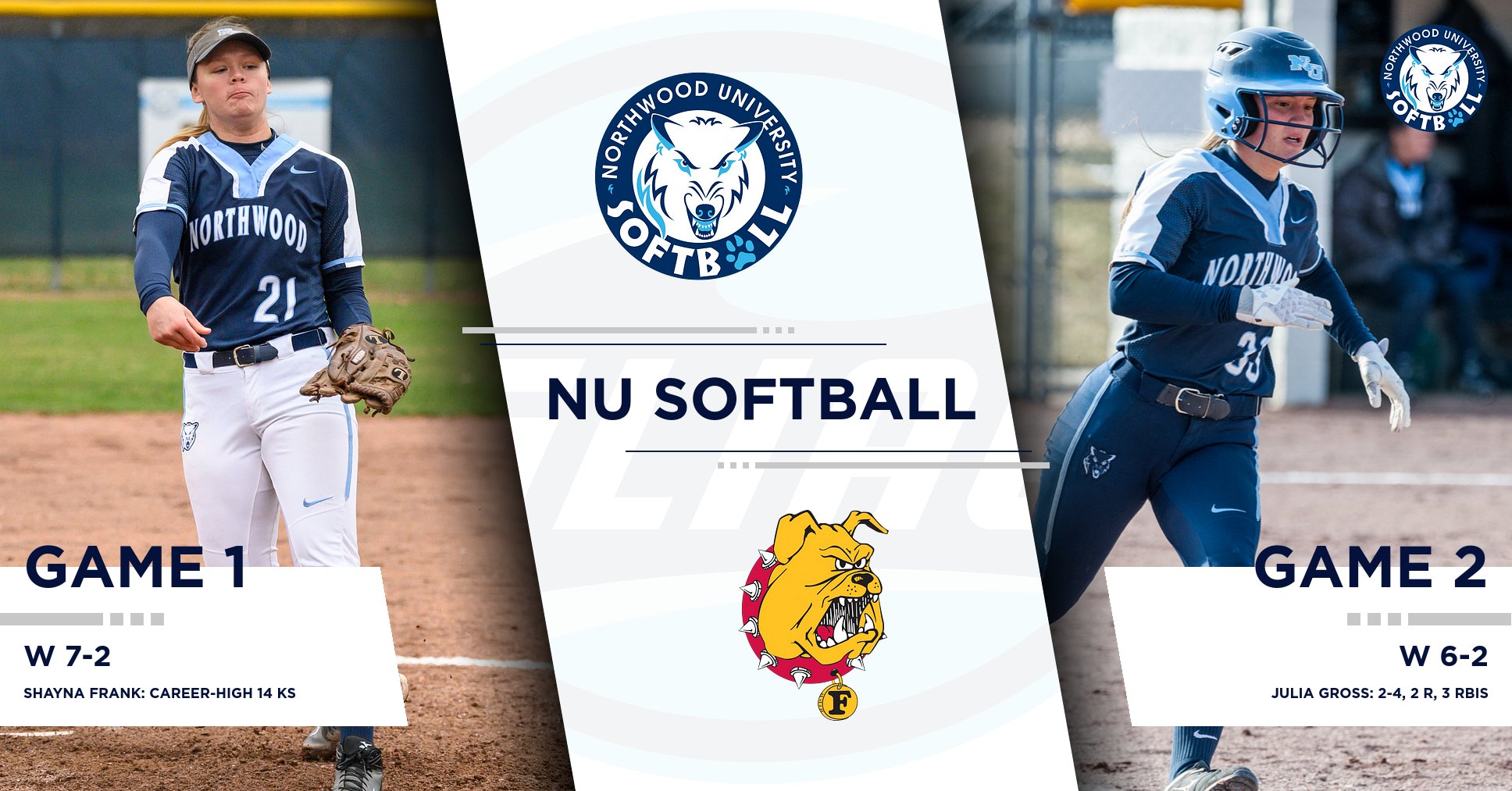 Softball Makes It Nine Straight Wins After Taking Pair At Ferris State