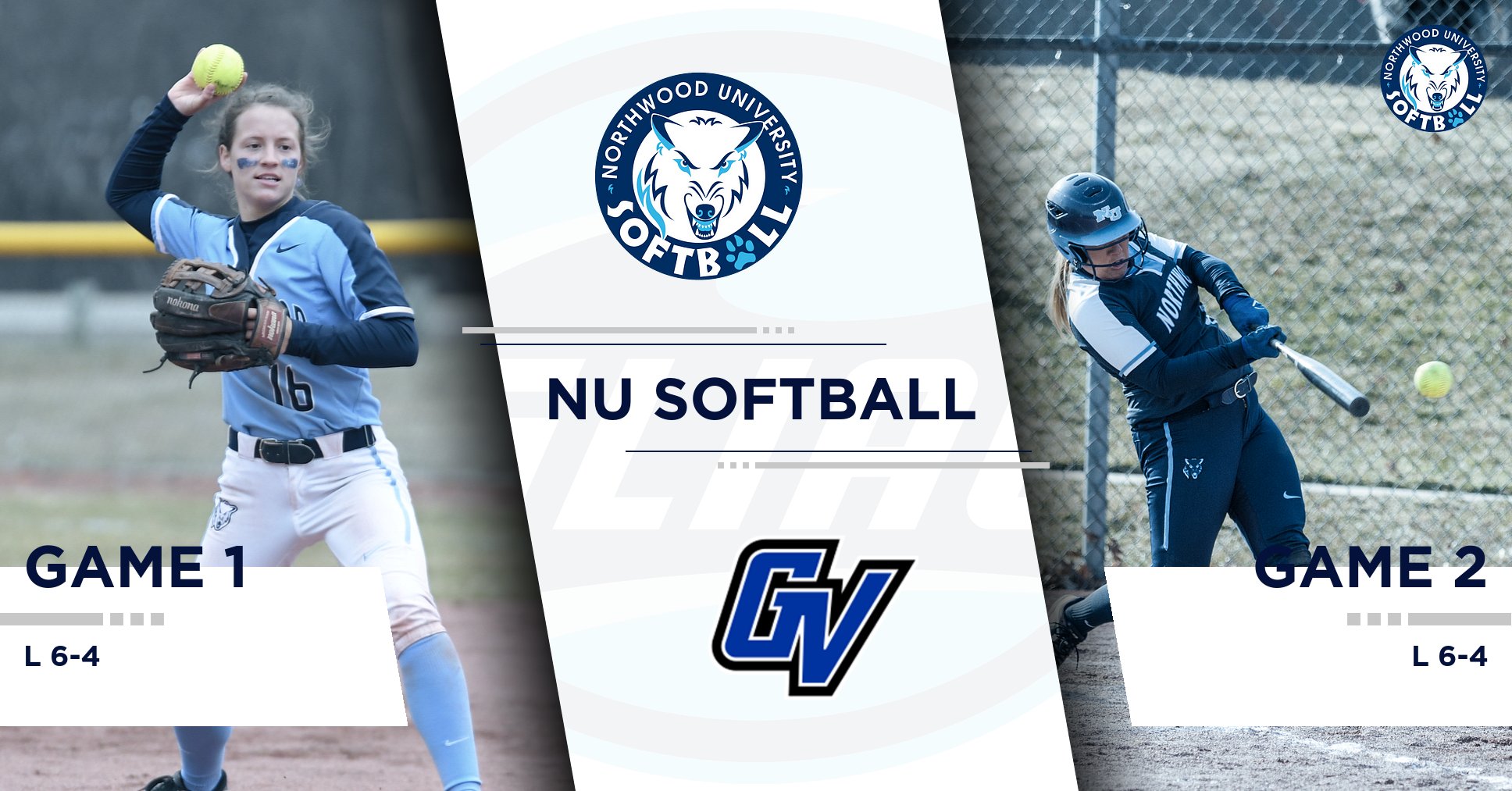 Softball Loses Pair To #19 Grand Valley State