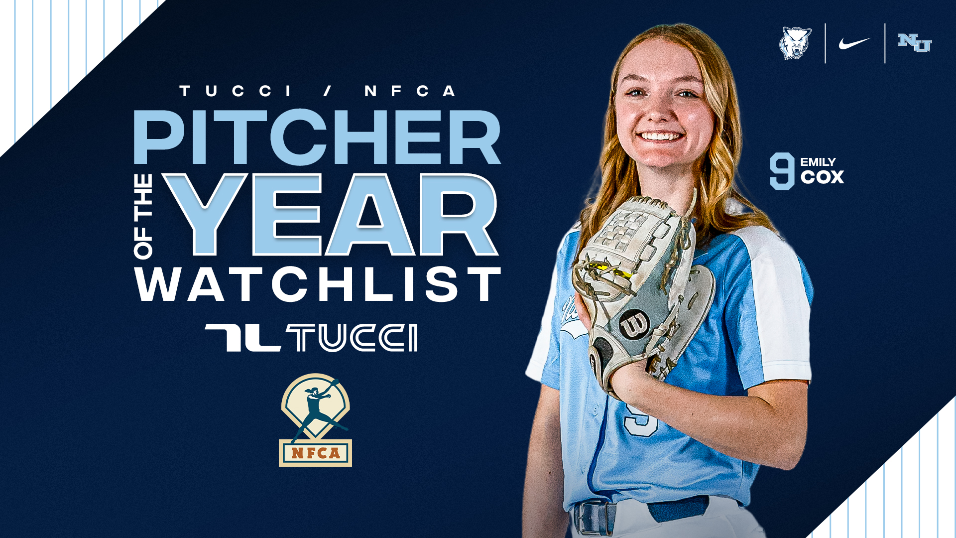 Cox Named To The 2024 Tucci/ NFCA DII Pitcher Of The Year Watchlist