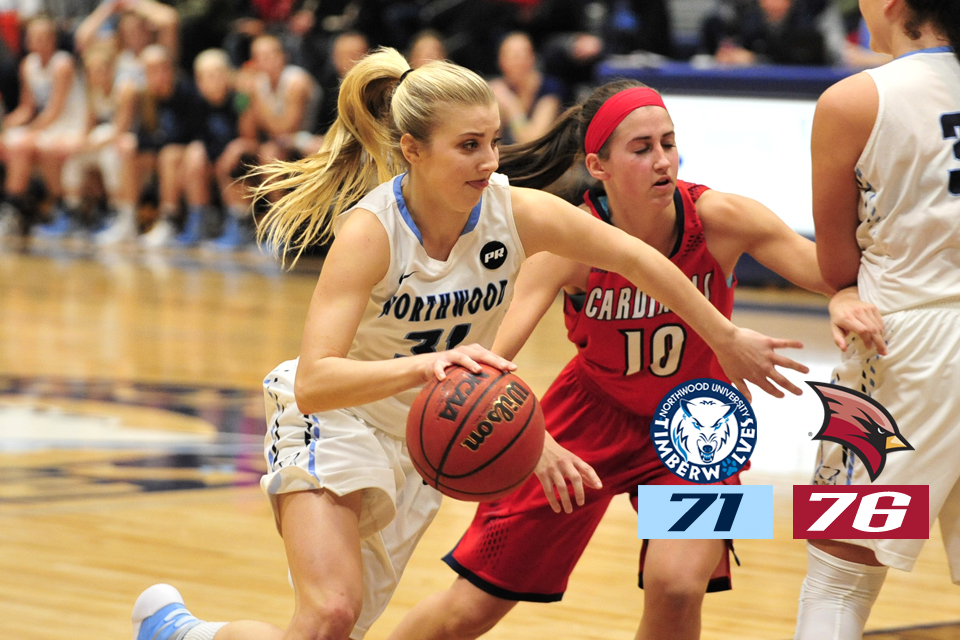 Women's Basketball Falls To Saginaw Valley State 76-71