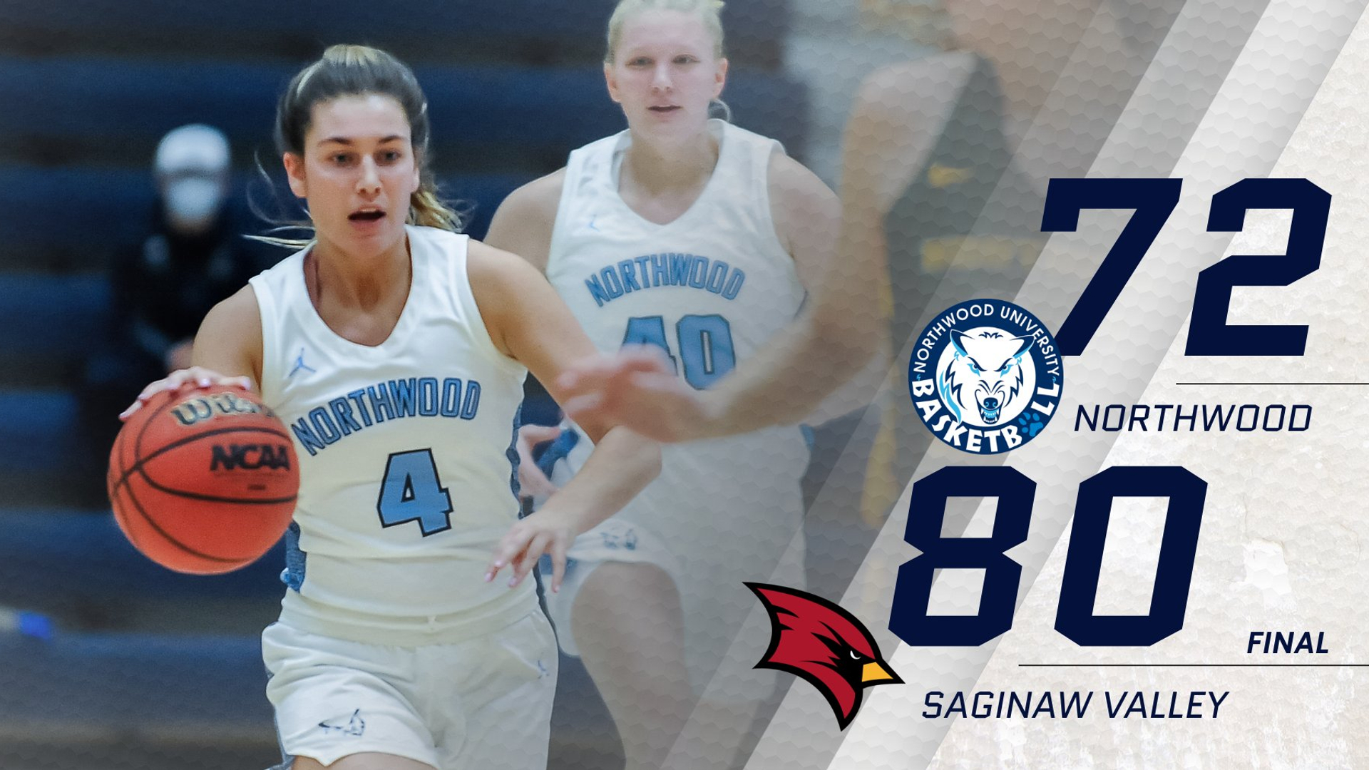 Women's Basketball Drops 80-72 Contest At Saginaw Valley