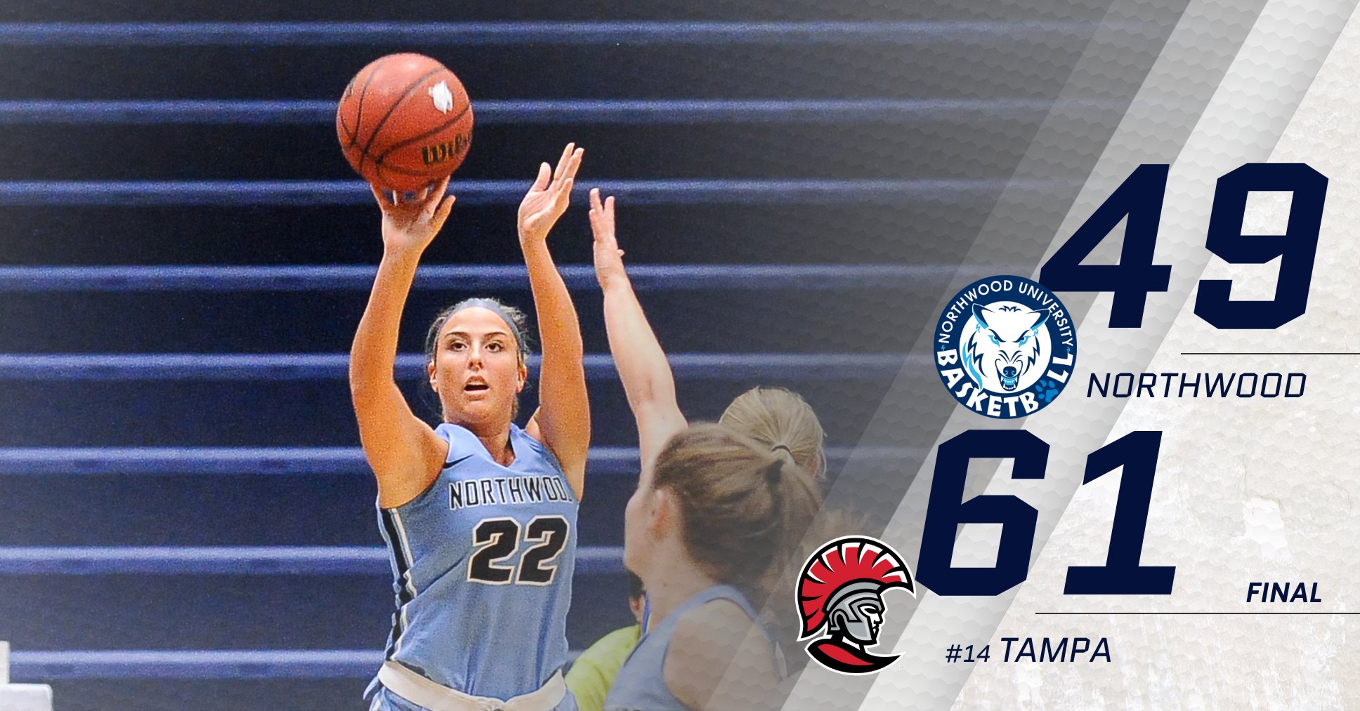 Women's Basketball Drops First Game Of The Season - 61-49 To #14 Tampa