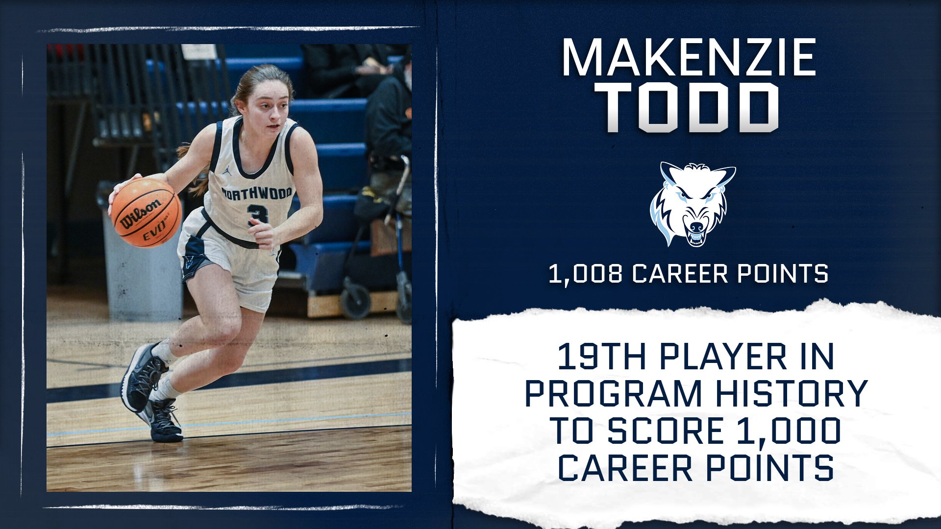 Makenzie Todd Reaches 1,000 Career Points In WBB's Loss At No. 3 Ashland