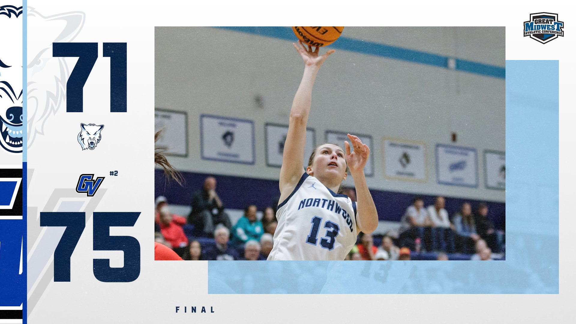 Women's Basketball Loses To #2 Grand Valley State 75-71