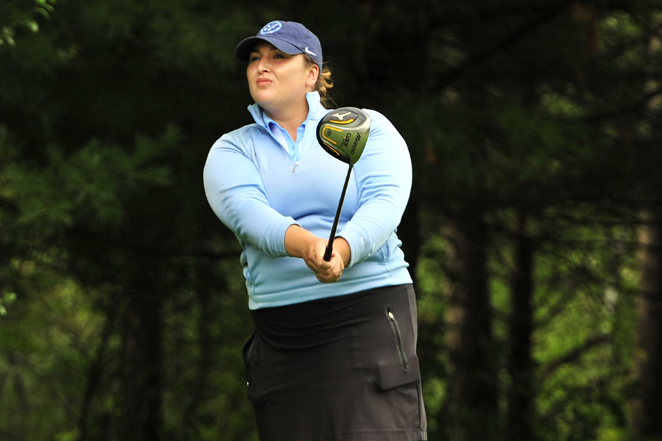 Grace Cannon's second-round 72 matched the low score of the low score of the day