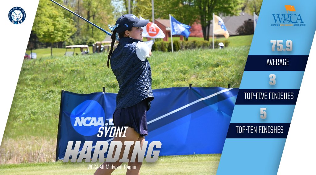Sydni Harding Named To The All-Midwest Region Team by the WGCA