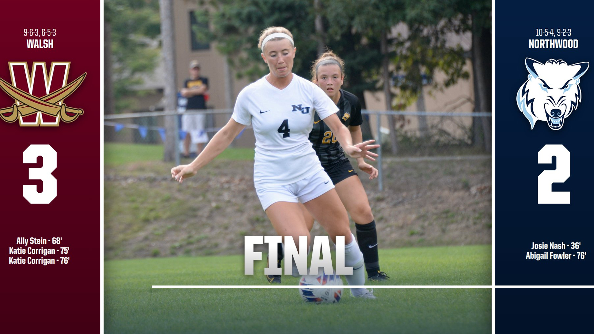 Women's Soccer Falls Following Hectic Second Half Of Quarterfinal Versus Walsh, 3-2