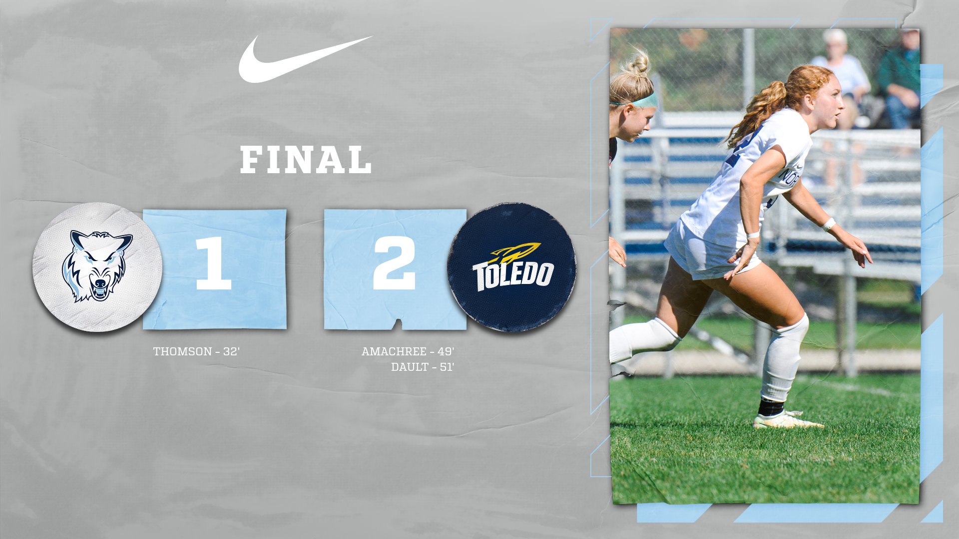 Women's Soccer Drops Close One On The Road At Toledo, 2-1