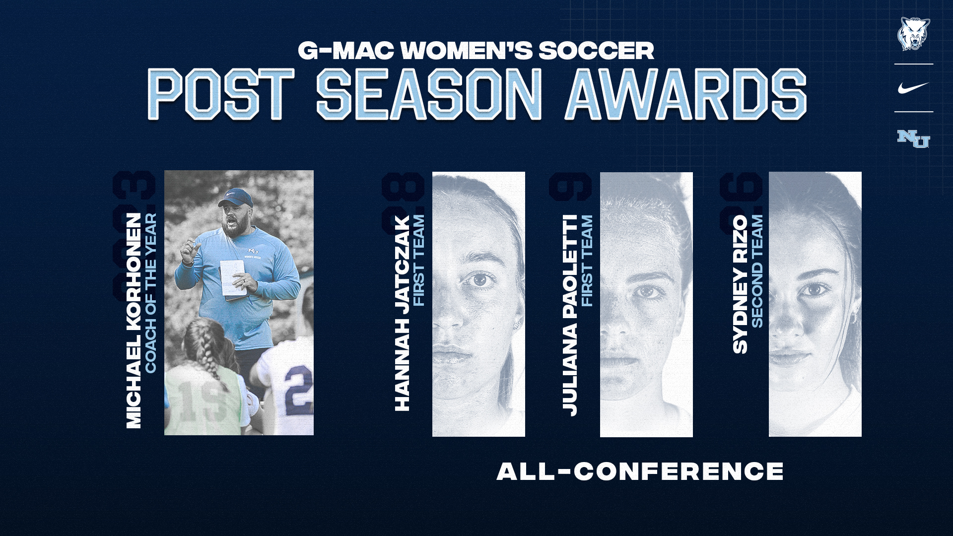 Korhonen Named G-MAC Coach Of The Year - Women's Soccer Has Three Athletes Earn All-Conference Honors