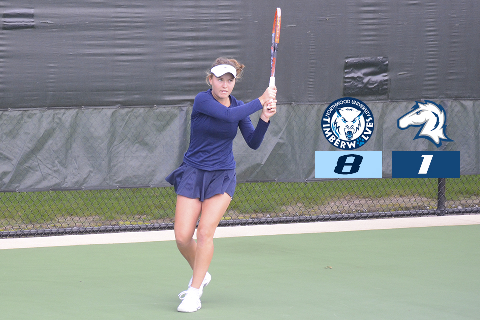Women's Tennis Picks Up 8-1 Win Over Hillsdale - NU clinches share of GLIAC Championship