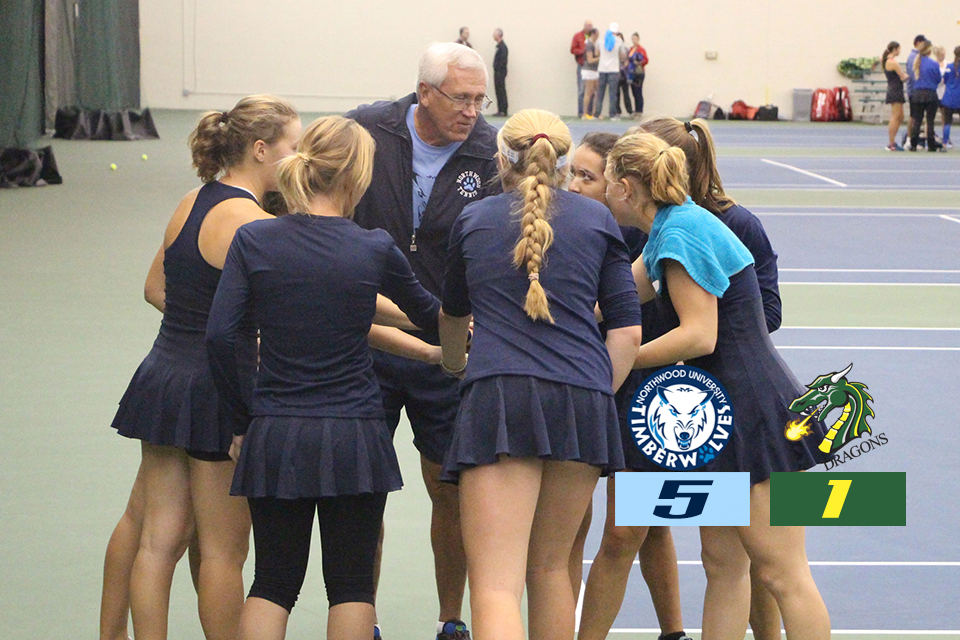 Women's Tennis Claims GLIAC Tournament Title With 5-1 Win Over Tiffin