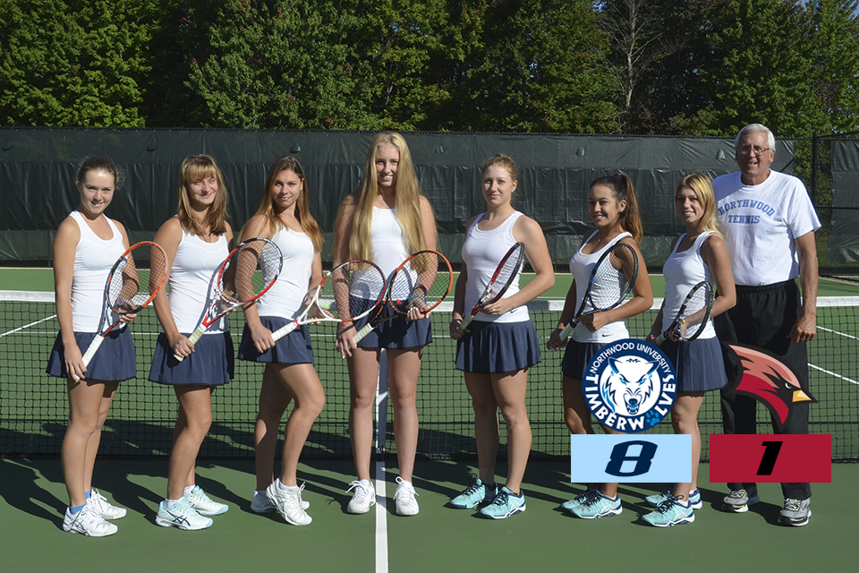GLIAC CHAMPIONS! Women's Tennis Earns Title With 8-1 Win Over Saginaw Valley