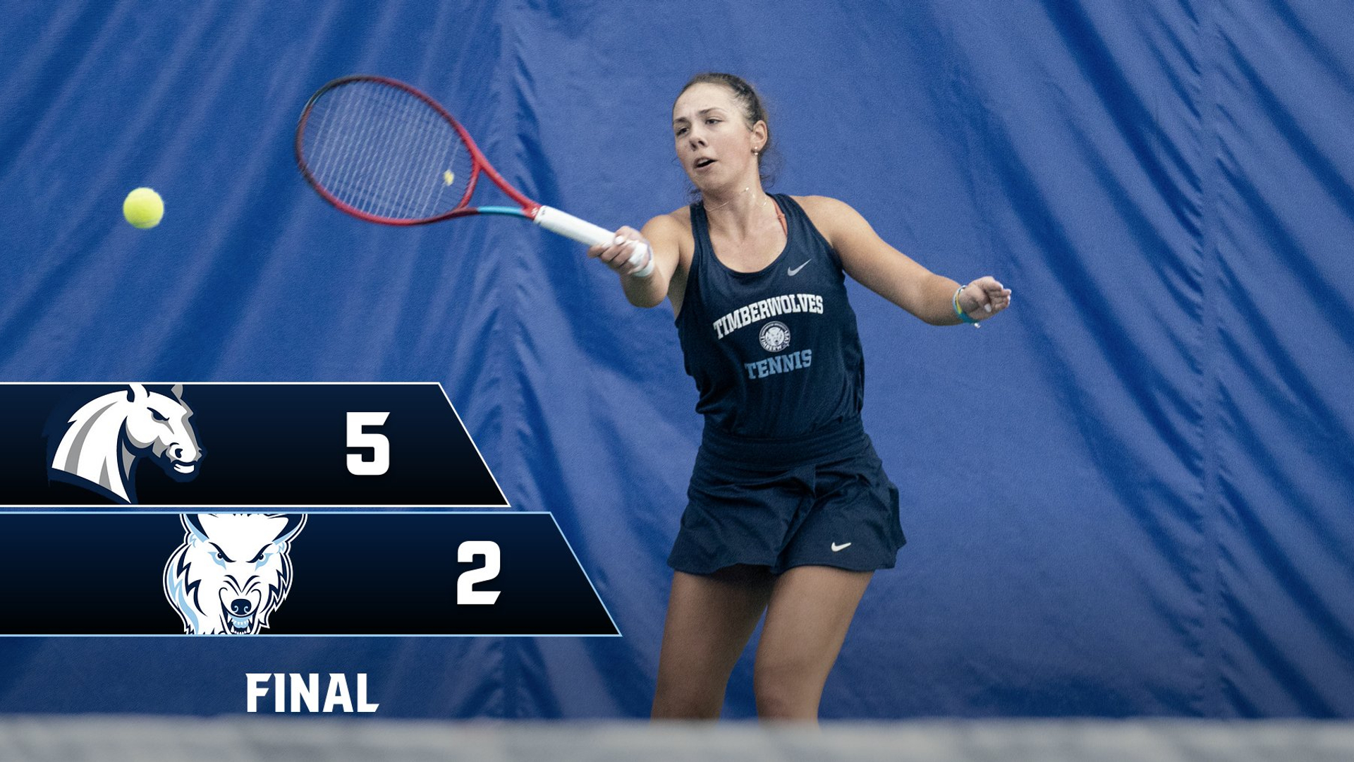 Women's Tennis Falls To Hillsdale 5-2 To Conclude Regular Season