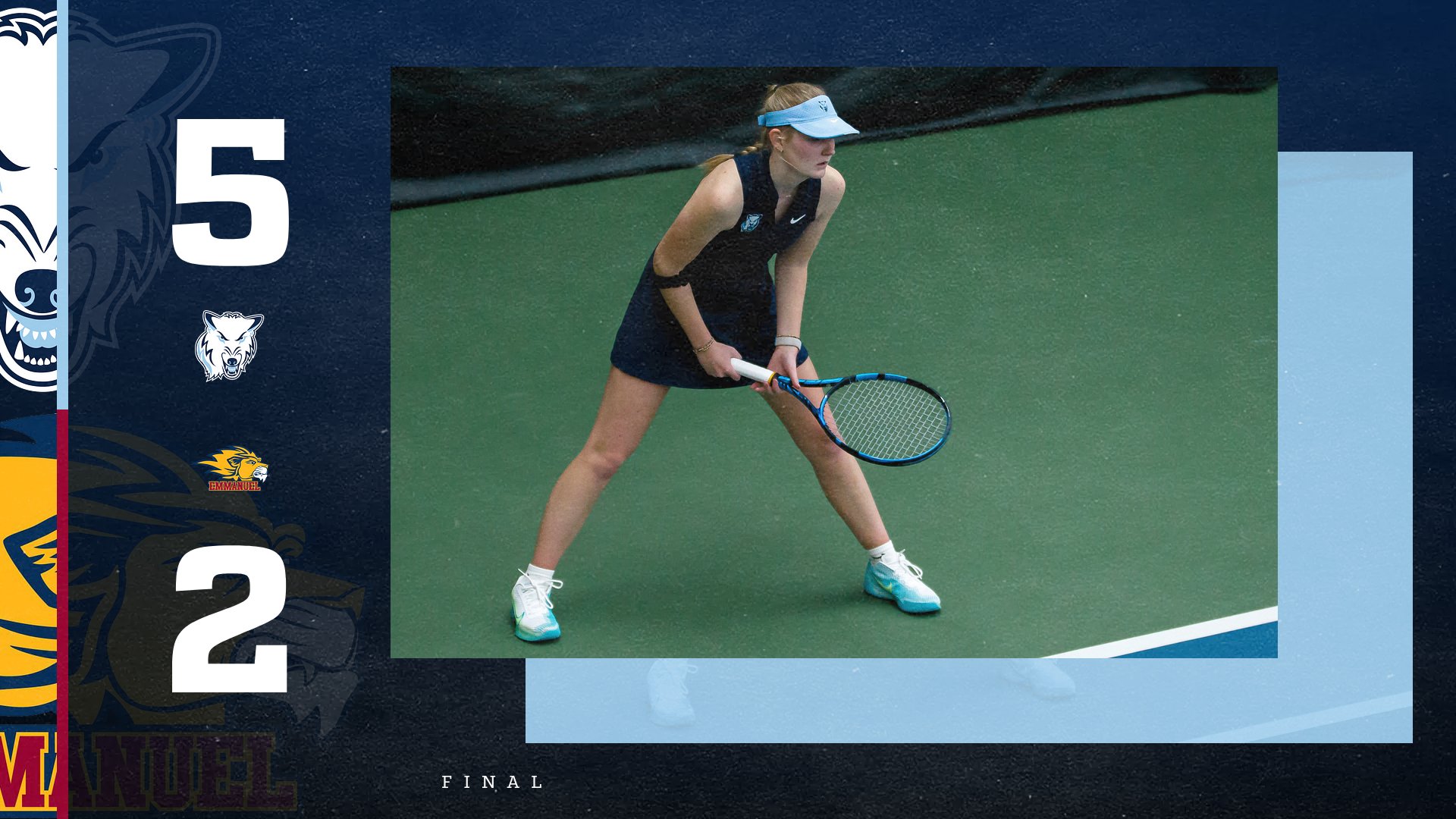 Women's Tennis Gets Back in Win Column in the First Match of Spring Break
