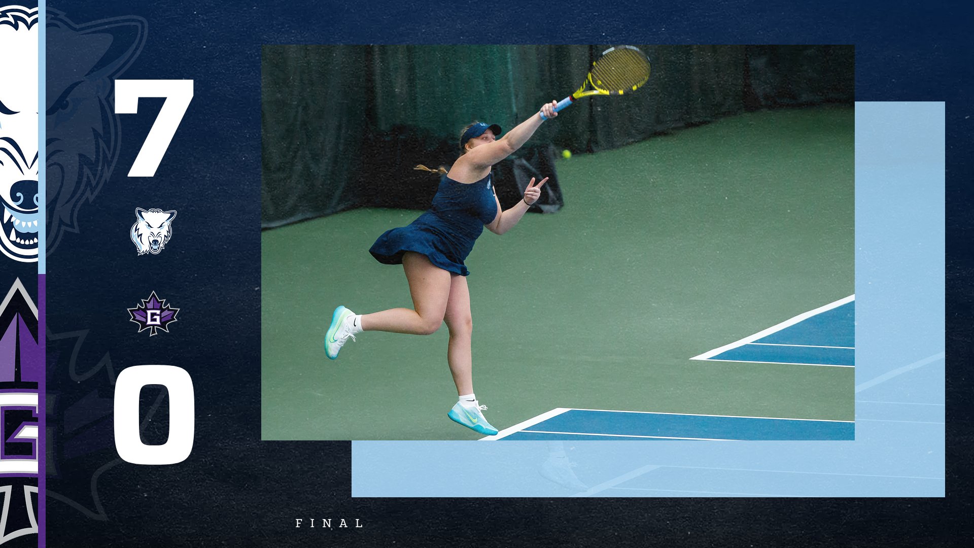 Women's Tennis Sweeps Goshen in Final Non-Conference Match Before G-MAC Play