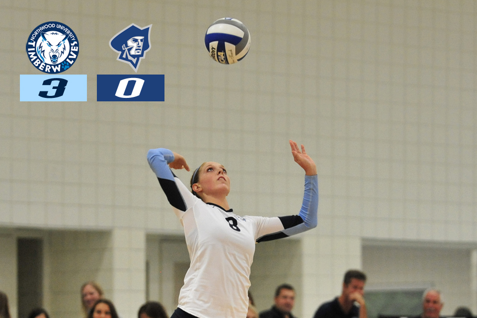 Volleyball Claims 3-0 Win At Malone
