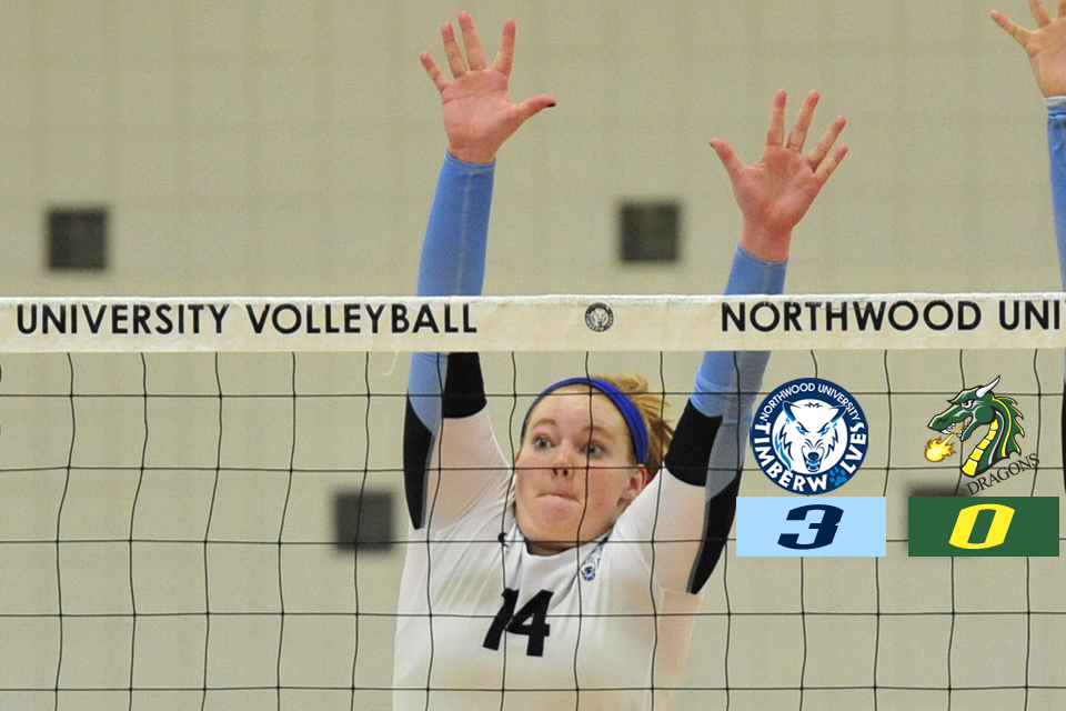 Volleyball Picks Up 3-0 Win Over Tiffin