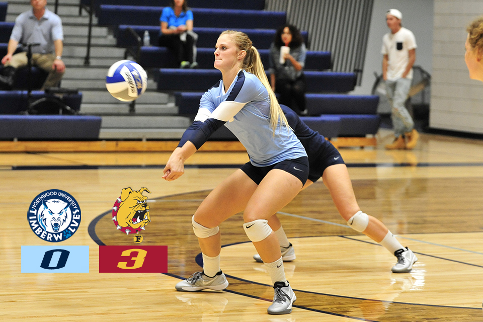 Volleyball Falls At Ferris State 3-0