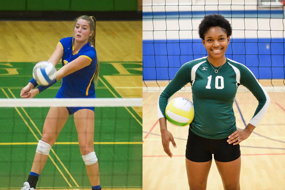 Volleyball Signs Grace Rekeweg and Al’Lesha Roberts To National Letters of Intent