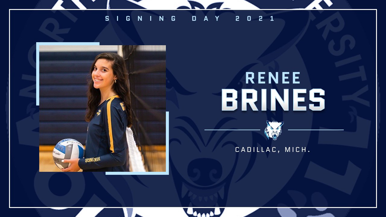 Volleyball Signs Renee Brines To Letter of Intent