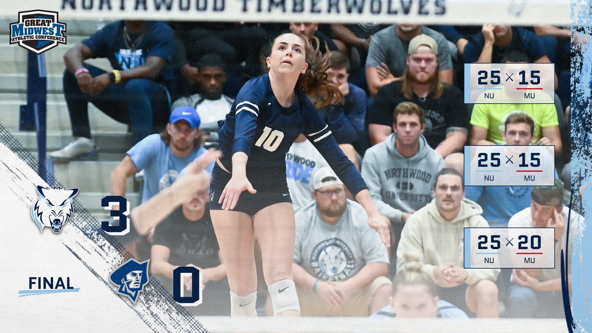Volleyball Sweeps Malone 3-0
